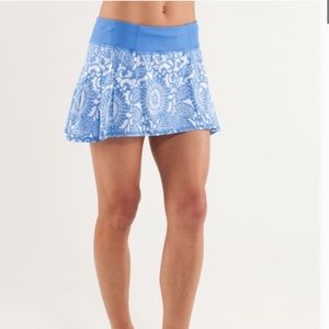 Lululemon Run: In the Sun Skirt Beach Floral Sz 10